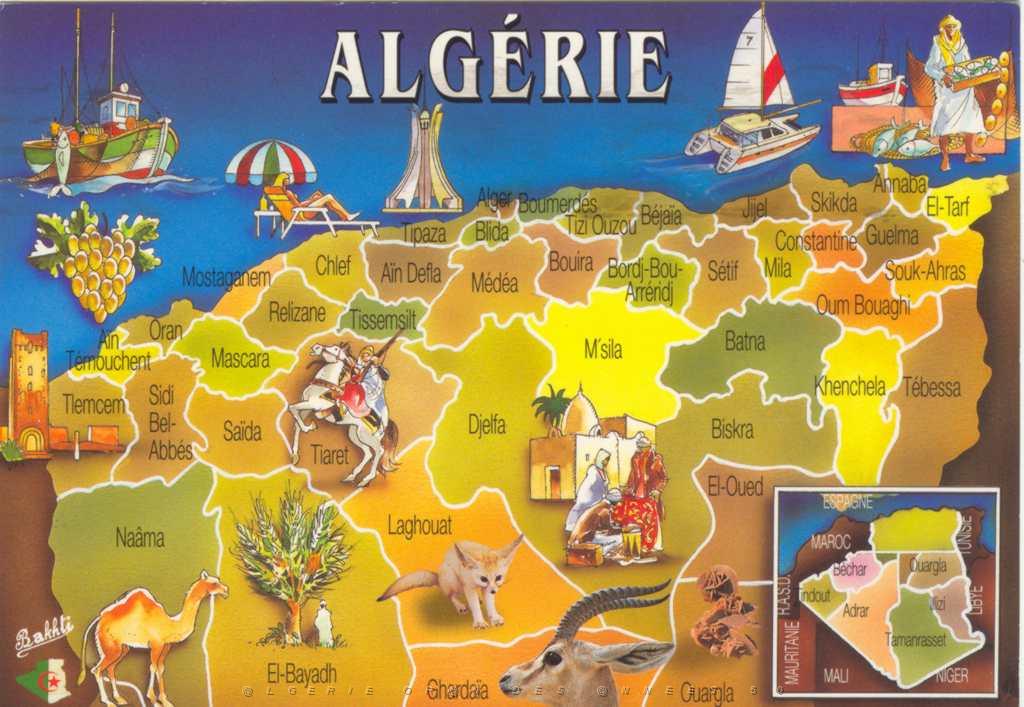 LE TELAGH  CARTE D ALGERIE.JPG